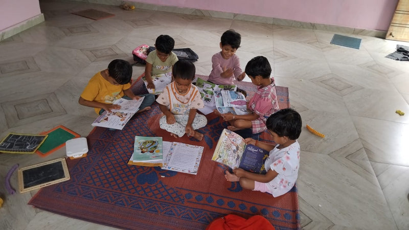 Books reach paediatric wards